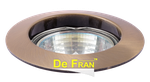 купить Светильники галогенные, точечные FT 208 GAB, Светильник " De Fran " неповоротный, бронза