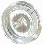 купить Светильники галогенные, точечные со стеклом FT 890, Светильник " De Fran " , хром + зеркальный прозрачный