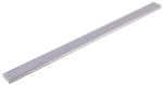 купить Алюминиевый профиль для Ленты K263-2AM, Профиль накладной  д/LED лент 2835/5050 (лента <=20мм) +PC матовый+заглушки+крепеж-4, белый