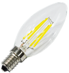 купить Лампы светодиодные E14 LED Filament, Лампа светодиодная, 400 Лм, "ФИЛАМЕНТ", (DF140334), " De Fran ", 4000К