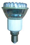 купить Распродажа Лампы Светодиодные JCD E14 LED, Лампа светодиодная R50 48 LED, 115 Лм, 100°, Pilot, теплый белый свет