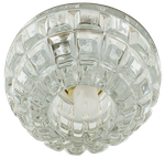 купить Светильники галогенные, точечные со стеклом FT 9298 CHW, Светильник " De Fran " , хром прозрачный